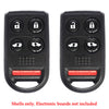 2005 - 2009 Replacement for Honda Remote Control shell Case 5B (2 Pack)