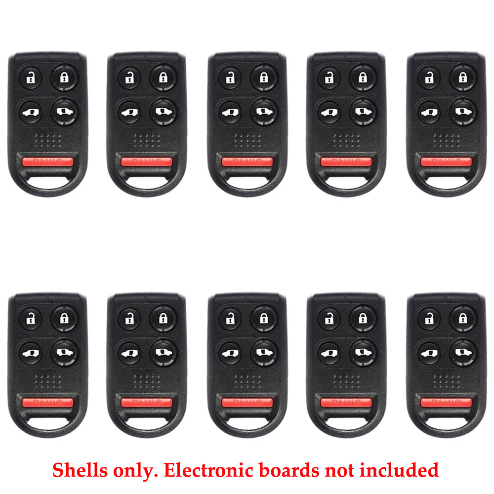2005 - 2009 Replacement for Honda Remote Control shell Case 5B (10 Pack)