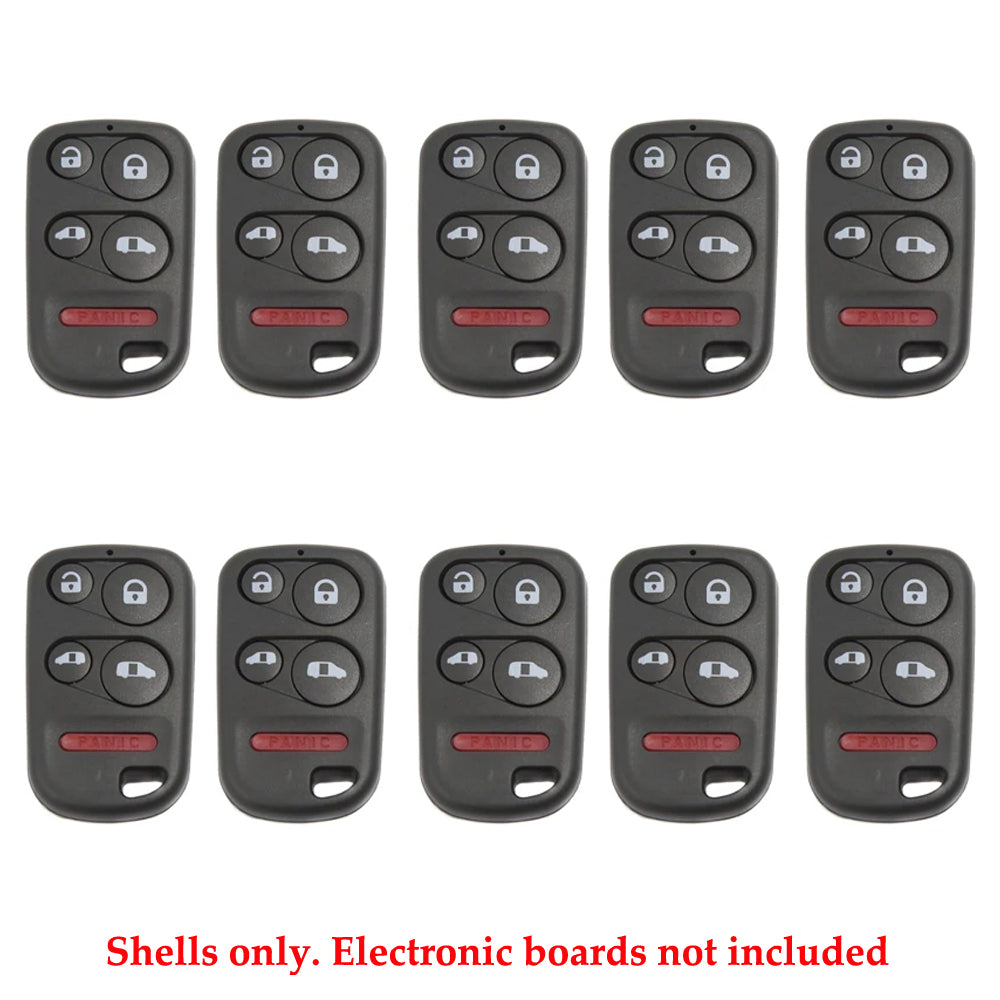 2002 - 2004  Replacement for Remote Control Shell Case 5B for Honda (10 Pack)