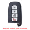 New Smart Prox Replacement Remote Keyless Case Shell Housing For Hyundai Kia