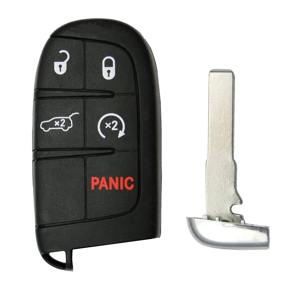 Jeep Smart Key Shell Pad 5B for FCC# M3N-40821302 - SIP22
