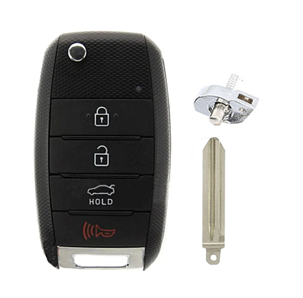 AKS KEYS 2014 - 2018 Kia Forte Flip Key Shell 4B - KK8 (HY15)