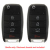 Kia Remote Head Flip Key Shell for FCC# TQ8-RKE-3F05 (2 Pack)