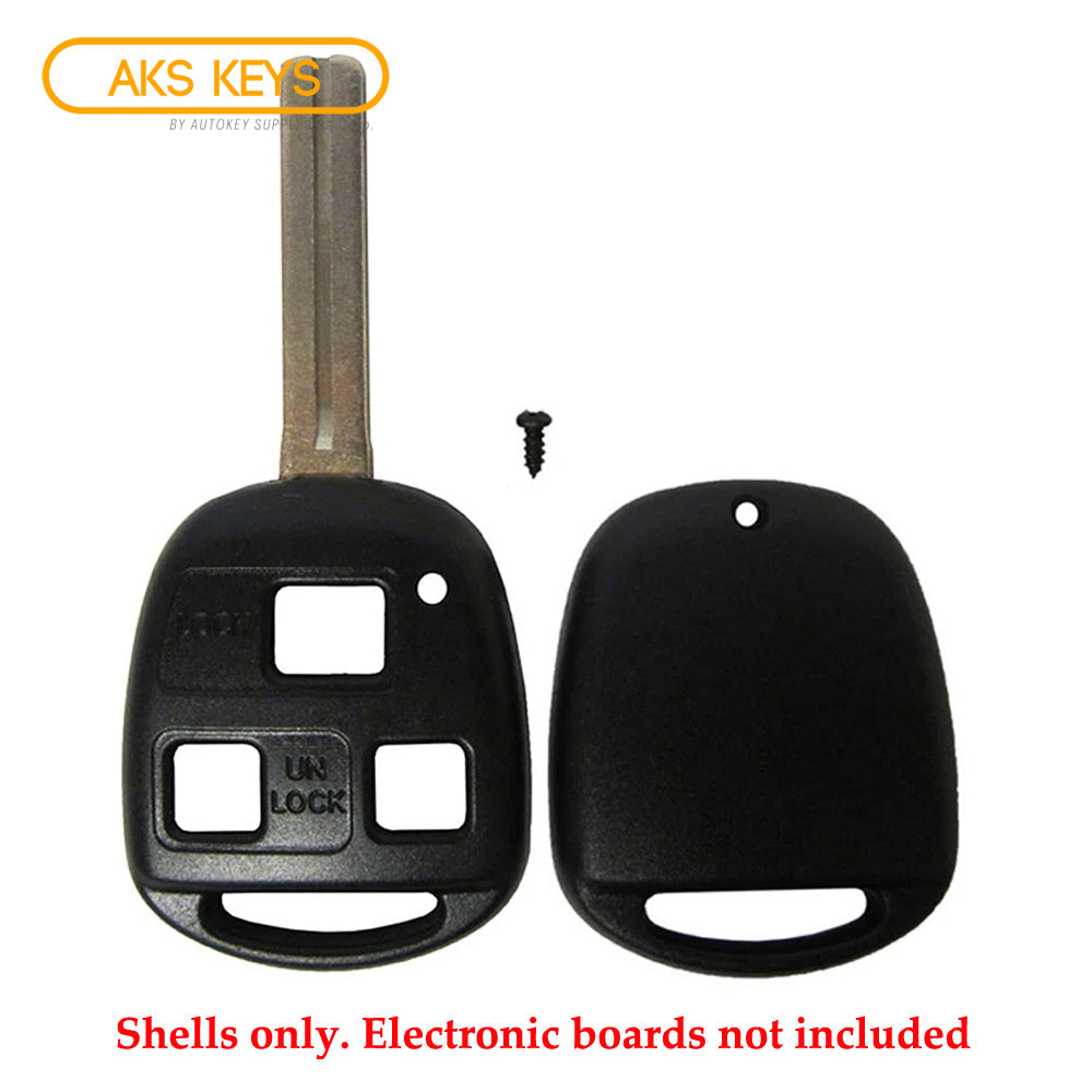 3 Buttons Remote Key Shell Case Blank Blade For Le... - Grandado - Foto 7