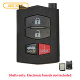 2006 - 2008 Mazda 6 Remote Flip Key Shell 4B