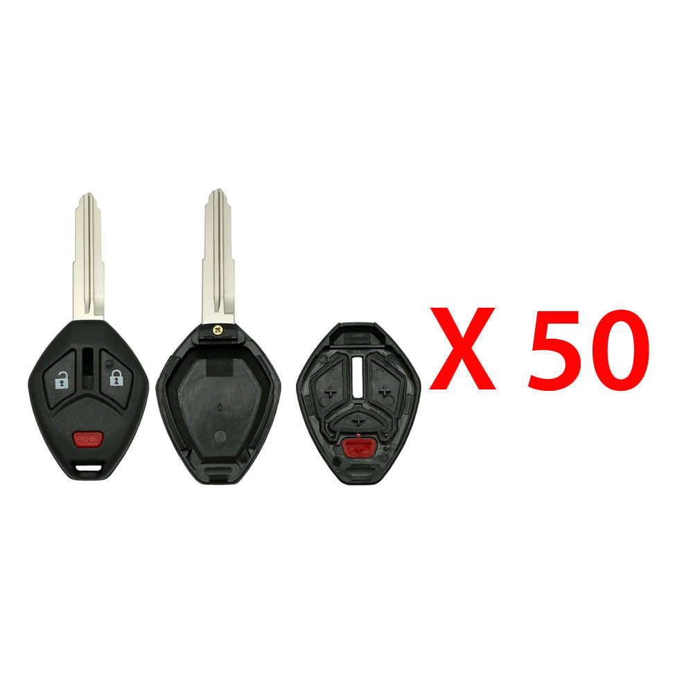 2007 -2015 Mitsubishi Remote Key Shell 3B - MIT3 (50 Pack)