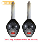 2006 Mitsubishi Remote Key Shell 3B Mit6 (2 Pack)