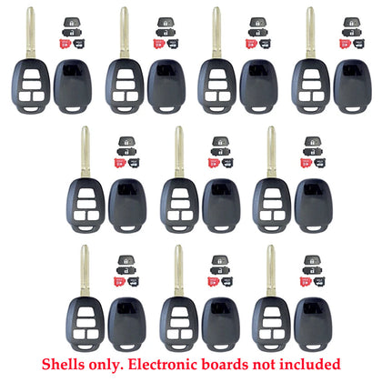 2012 - 2019 Toyota Scion Remote Key Shell 4B (10 Pack)