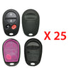 2004 - 2013 Toyota Remote Control Shell 4B (25 Pack)