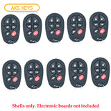 Toyota Remote Control Shell 6B for FCC# GQ43VT20T (10 Pack)