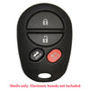 Toyota Remote Control Shell 6B for FCC# GQ43VT20T