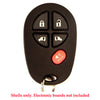 Toyota Remote Control Shell 5B for FCC# GQ43VT20T