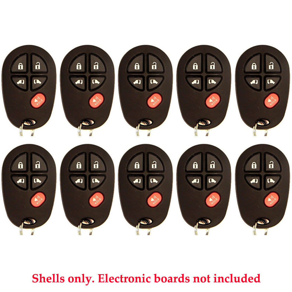 Toyota Remote Control Shell 5B for FCC# GQ43VT20T (10 Pack) – Locksmith ...