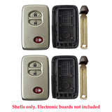 2009 - 2015 Toyota Smart Key Shell 3B (2 Pack)