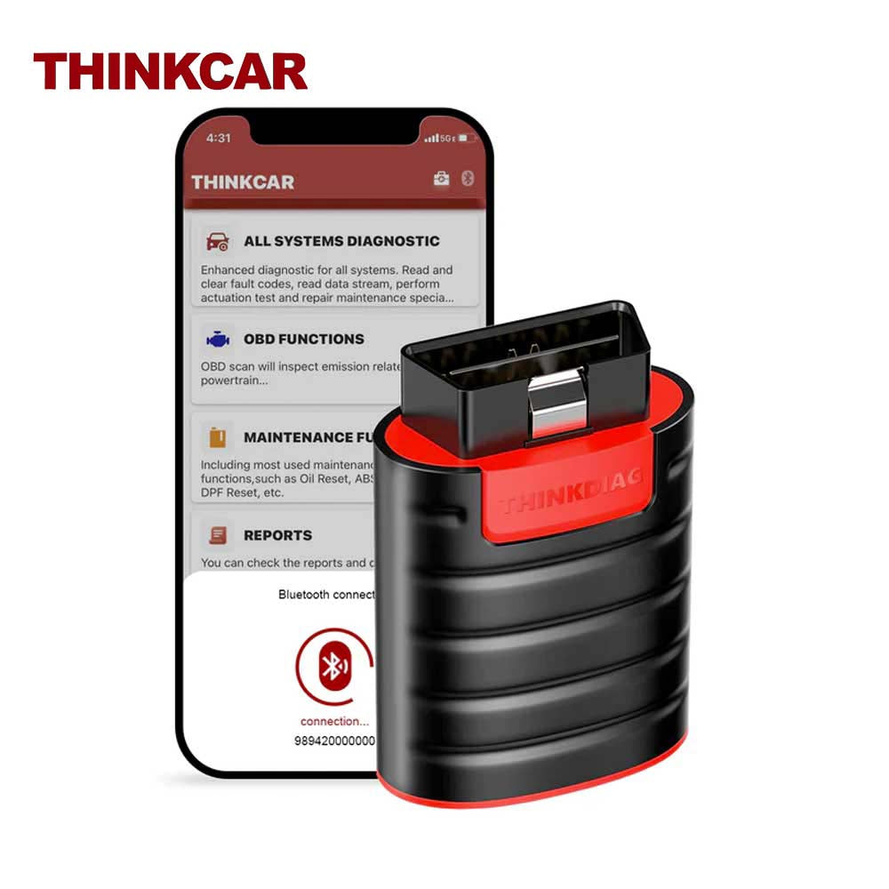 THINKCAR THINKDIAG - Bluetooth OBD2 Scanner Full Systems Car Code Read