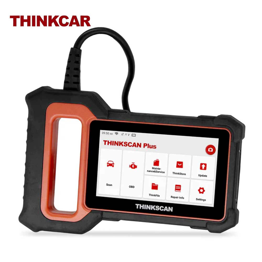 THINKCAR THINKSCAN PLUS S2 - 5 Inch OBD2 Scanner Car Code Reader with