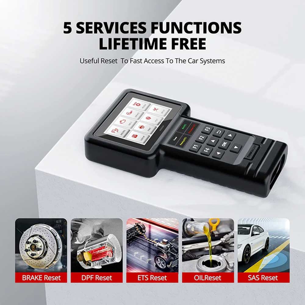 THINKCAR THINKSCAN S99 - 3.5 Inch Full System OBD2 Scanner Car Code Re