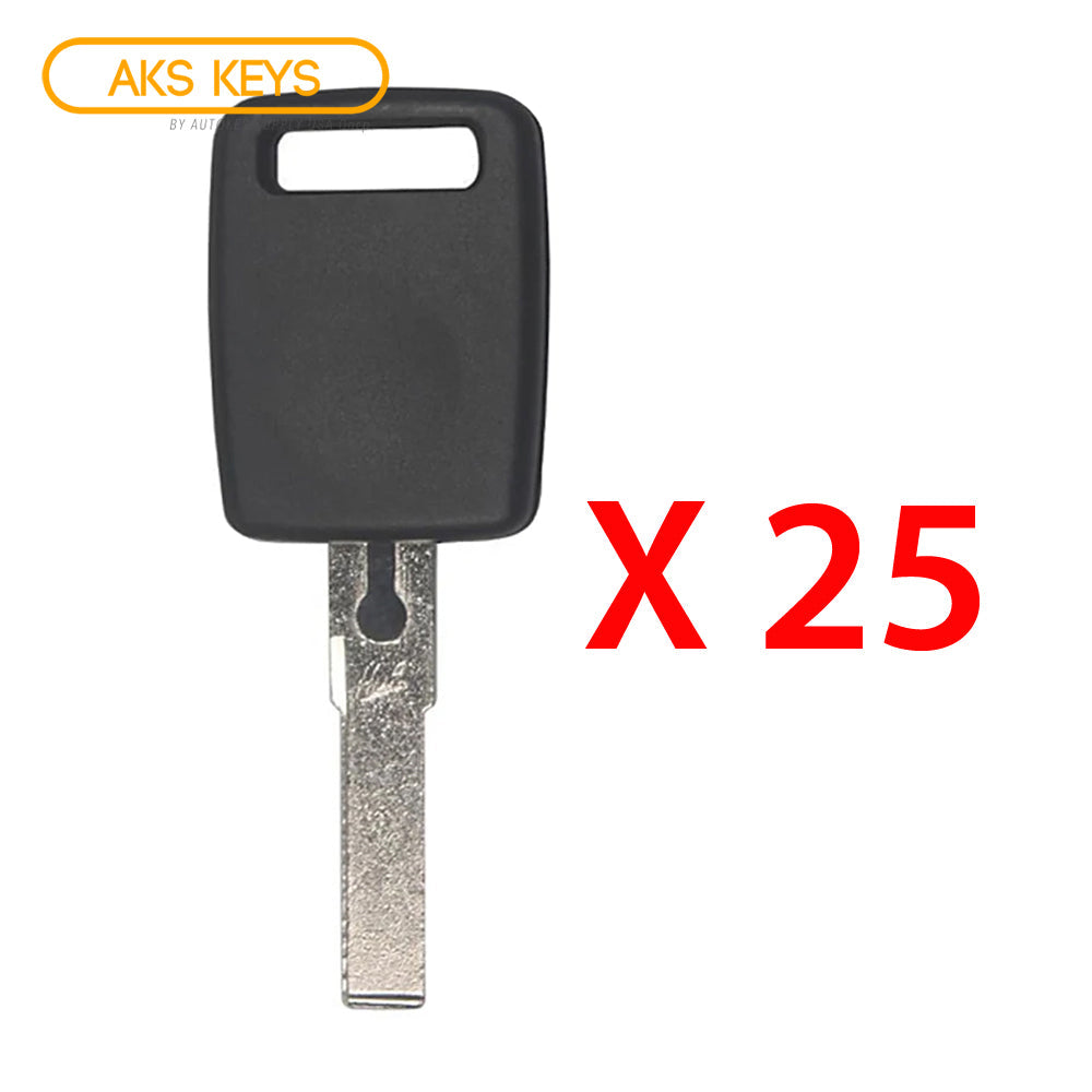 2001 - 2006 Audi Transponder key  - ID48 Chip - HU66AT6 (25 Pack)
