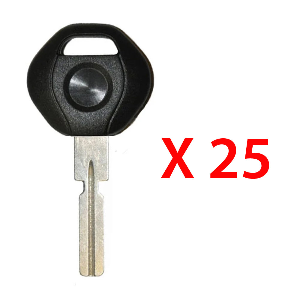 1995 - 2003 BMW Transponder Key - ID44 Chip - 4 Track Small Head (25 Pack)