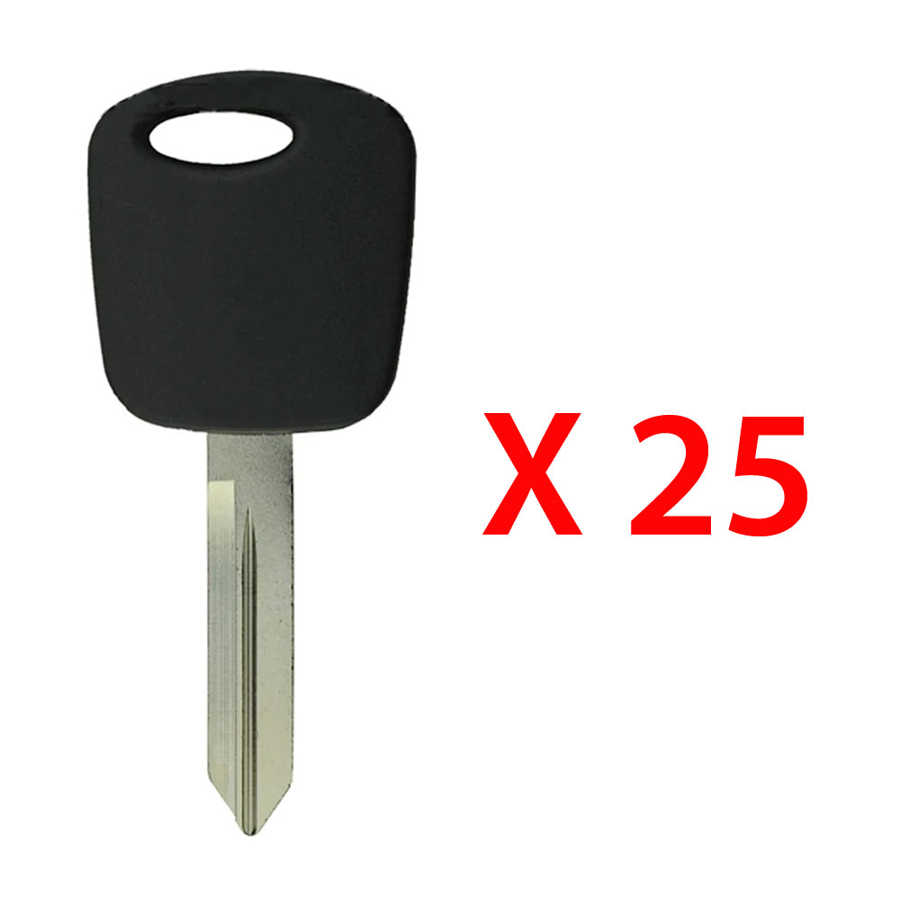 thumbnail image 2 of 2x Replacement Transponder Key For 1998–2002 Lincoln Town Car – Self-Programmable, Black 2 of 5