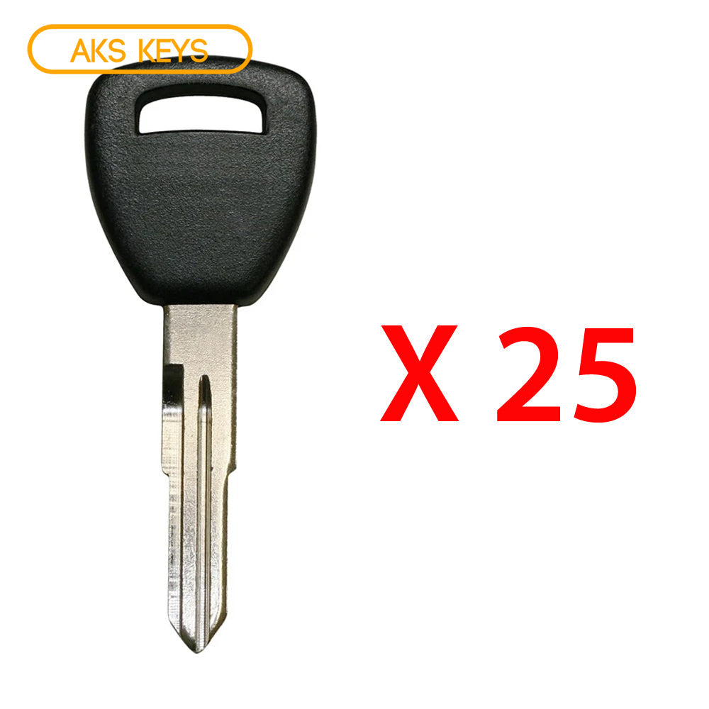 2004 - 2008 Acura Transponder Key - ID46 Chip "V" - HD111-PT (25 Pack)