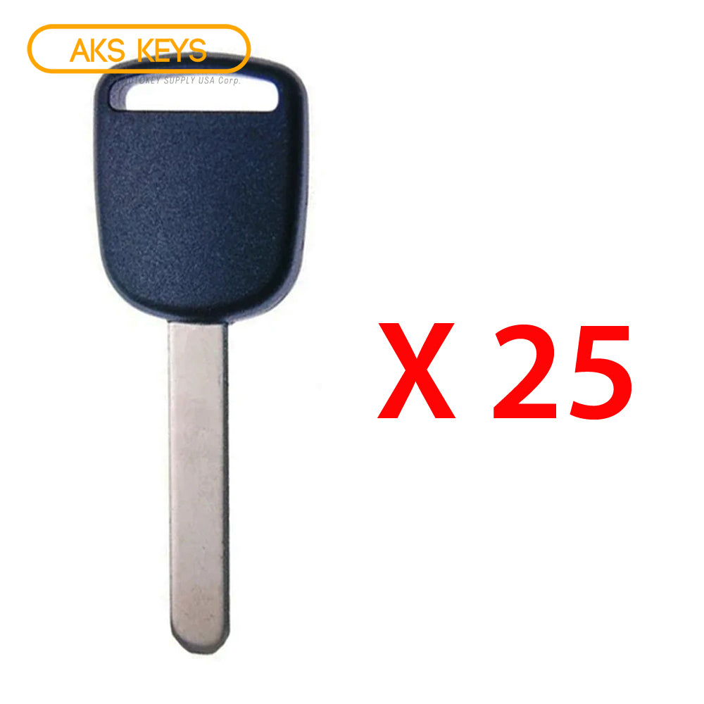 2013 - 2019 Honda Transponder key - ID47 Chip "G" - HO05-PT(G) (25 Pack)