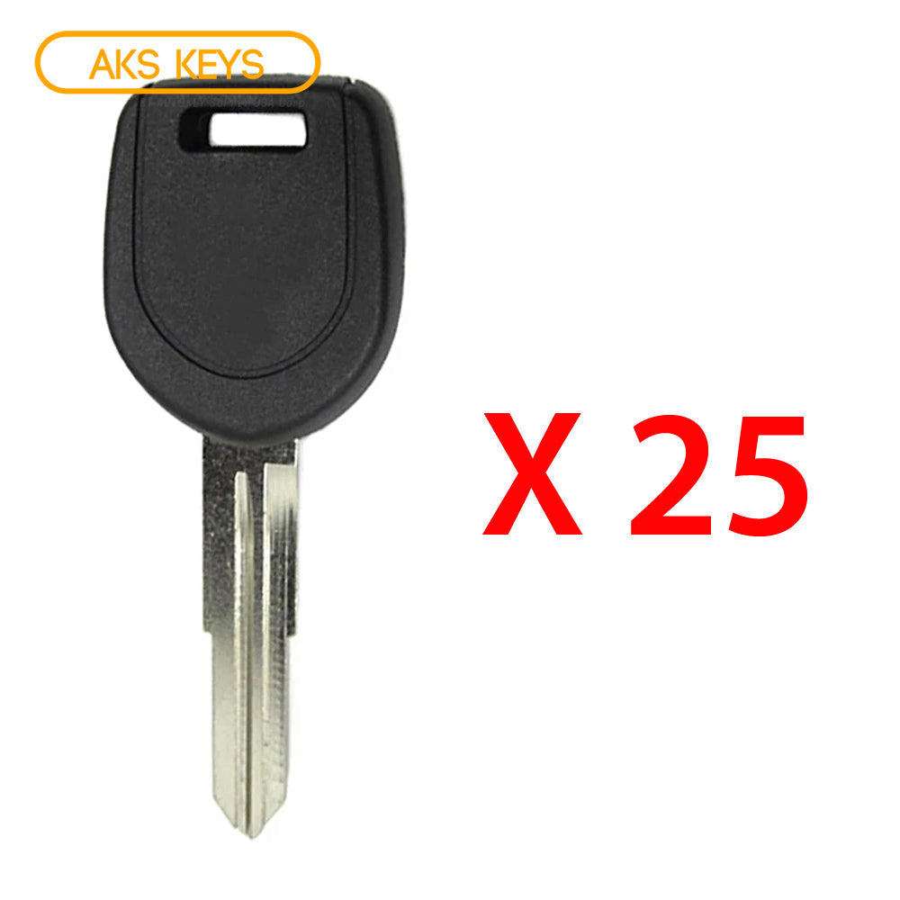 2001 - 2006 Mitsubishi Transponder Key - 4D61 Chip Letter N - MIT1 - MIT12-PT (25 Pack)