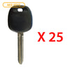 2012- 2019 Subaru Transponder Key - ID 4D60 (80 Bits) "G" - B110 (25 Pack)