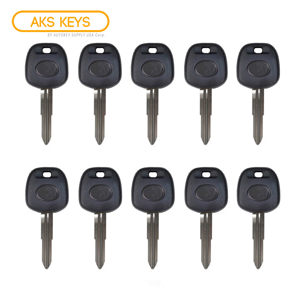 2001 - 2005 Toyota MR2 Spyder Transponder Key Blank - 4C Chip - TOY57-PT (10 Pack)