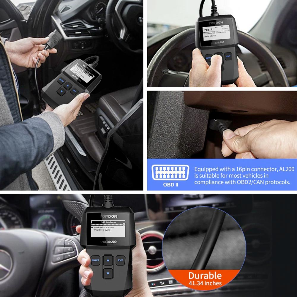 TOPDON ARTILINK 200 - OBDII Diagnostic Scan Tool – Locksmith Keyless