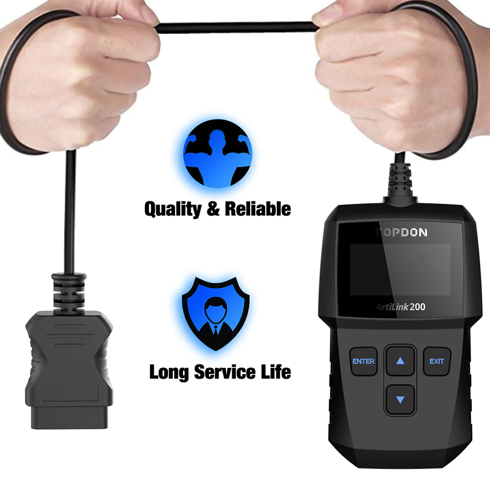 TOPDON ARTILINK 200 - OBDII Diagnostic Scan Tool – Locksmith Keyless