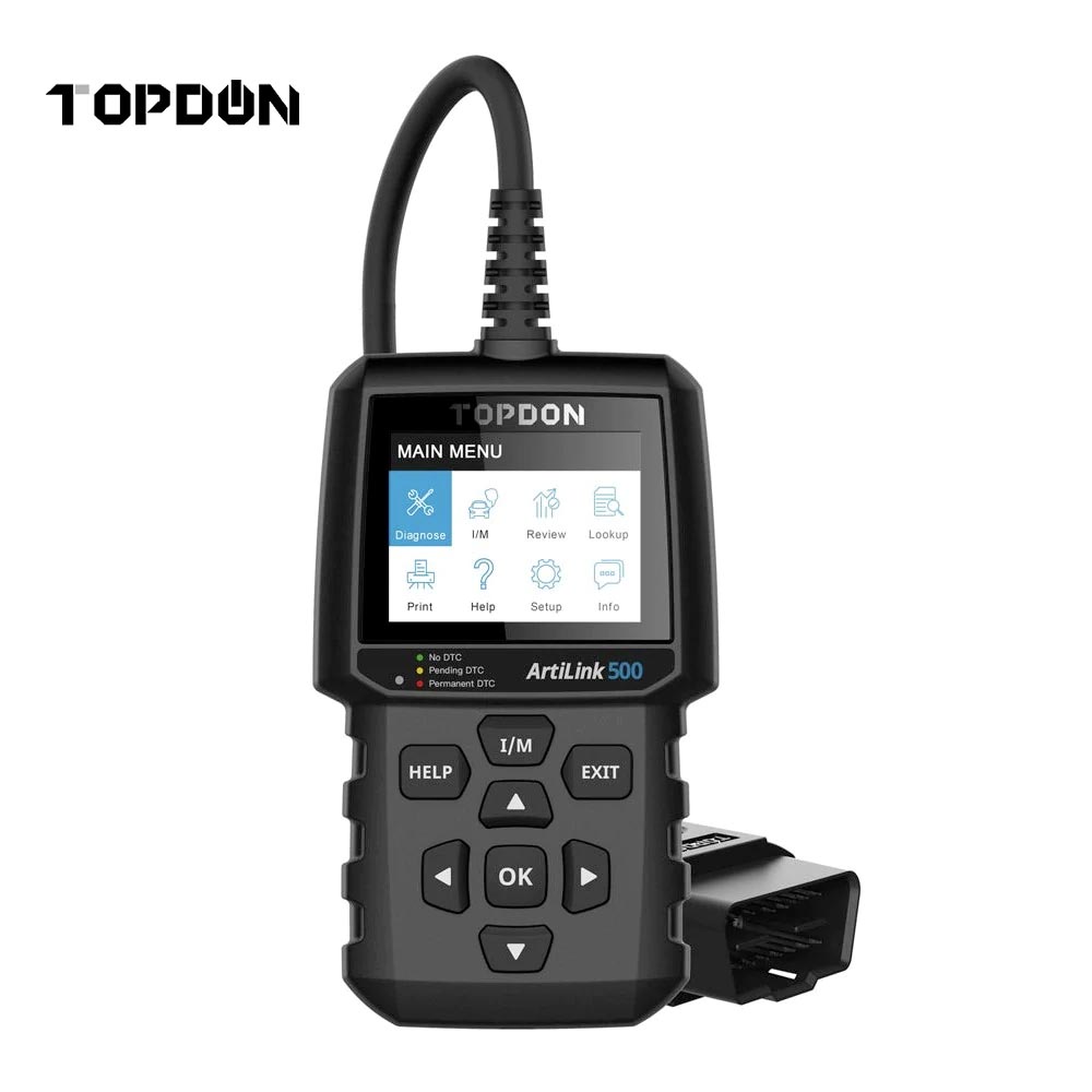 TOPDON ArtiLink 500B OBDIIスキャナー TOPDON ARTILINK 500 - OBD2 Diagnostic Tool with Advanced Features