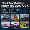 TOPDON BT 200 - Professional-level Battery Starting and Charging System Tester for 12V & 24V Batteries