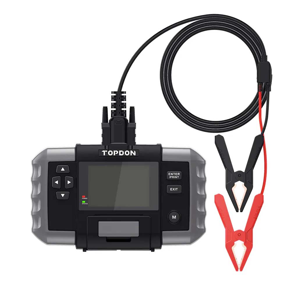 TOPDON BT 600 - Advanced Battery Tester for 12V and 24V Systems