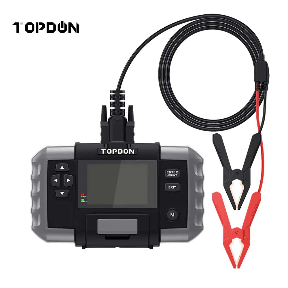 TOPDON BT 600 - Advanced Battery Tester for 12V and 24V Systems