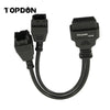 TOPDON OBDII Security Gateway Bypass 12+8 Pin Cable for T-NINJA 1000 for Chrysler