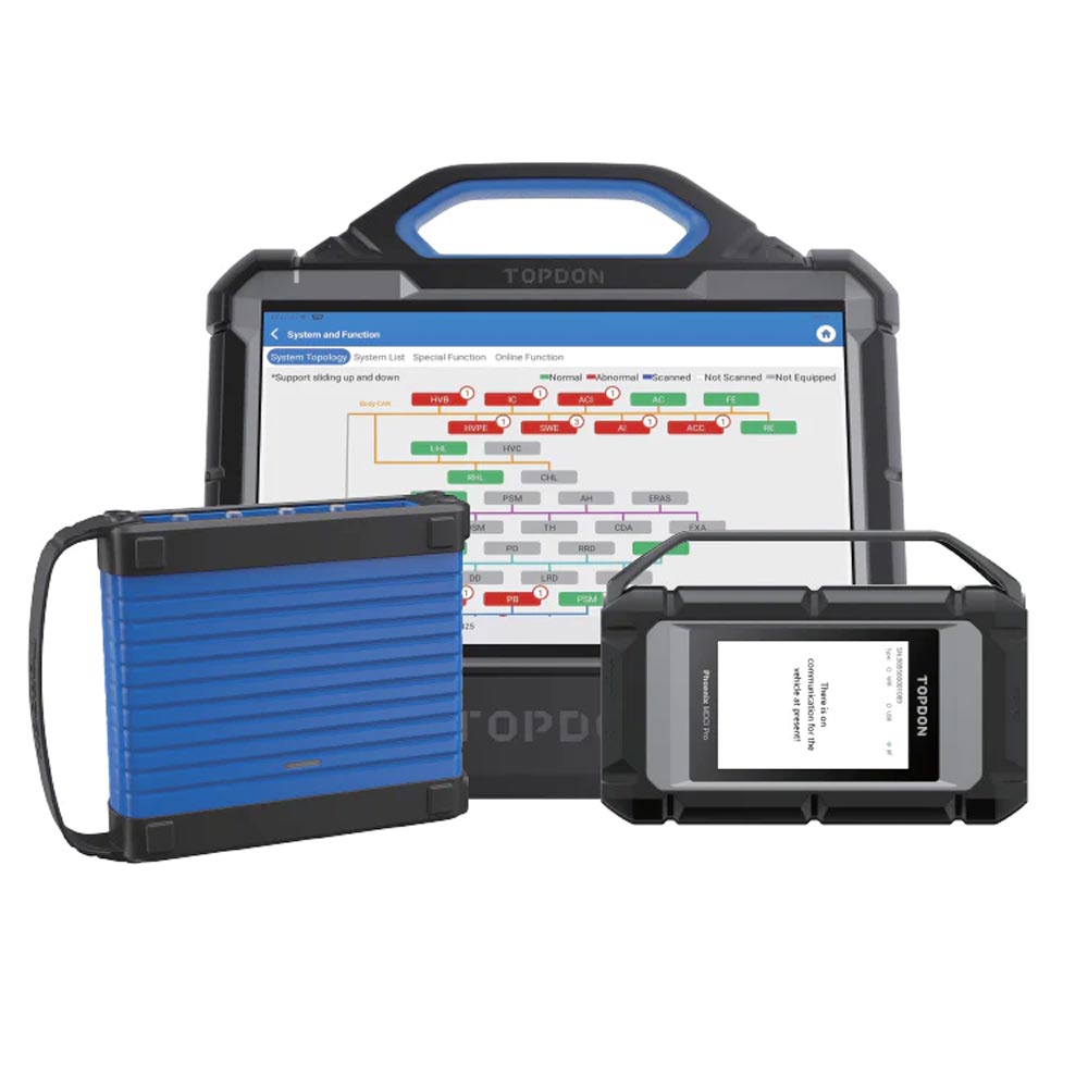 TOPDON PHOENIX MAX - Newest Cutting-Edge Automotive Diagnostic Scanner ...