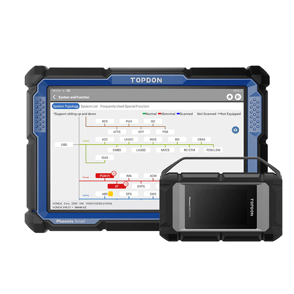 TOPDON Phoenix Smart - Intelligent Diagnostic Scanner with 2-Year