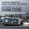 TOPDON TB8000 - Charge Batteries for All Kinds of Automobiles