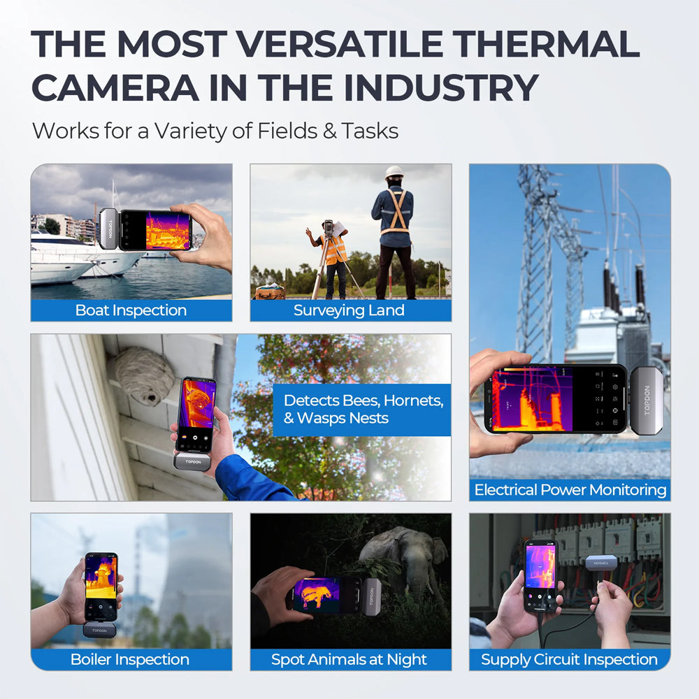 TOPDON TC002 Thermal Camera with Top-notch Accuracy for