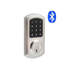 TownSteel - e-Smart 5000 - Electronic Push Button Deadbolt - Bluetooth - Key Override - Satin Chrome - Grade 2