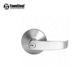 TownSteel - ED8900LS - Sectional Lever Trim Exit Devices - Storeroom Function - Satin Chrome - Grade 1