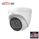 Uniview Tec IPT4K212MX IR Turret Camera 2.8 to 12mm 4K 8MP True Day/Night WDR LightHunter Varifocal Lens Built-in Microphone