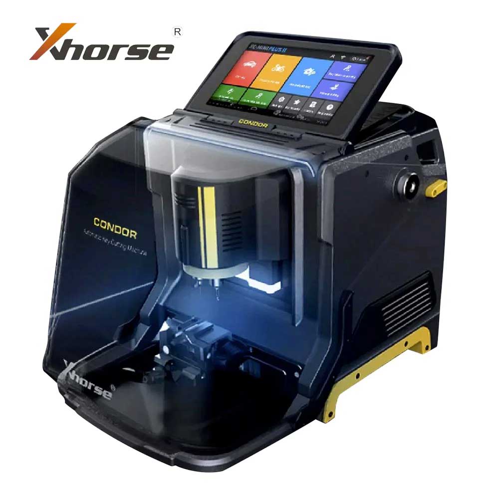 Xhorse Condor MINI Plus II Key Cutting Machine and XDKR00GL Key