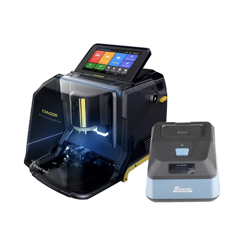 Xhorse Condor MINI Plus II Key Cutting Machine and XDKR00GL Key