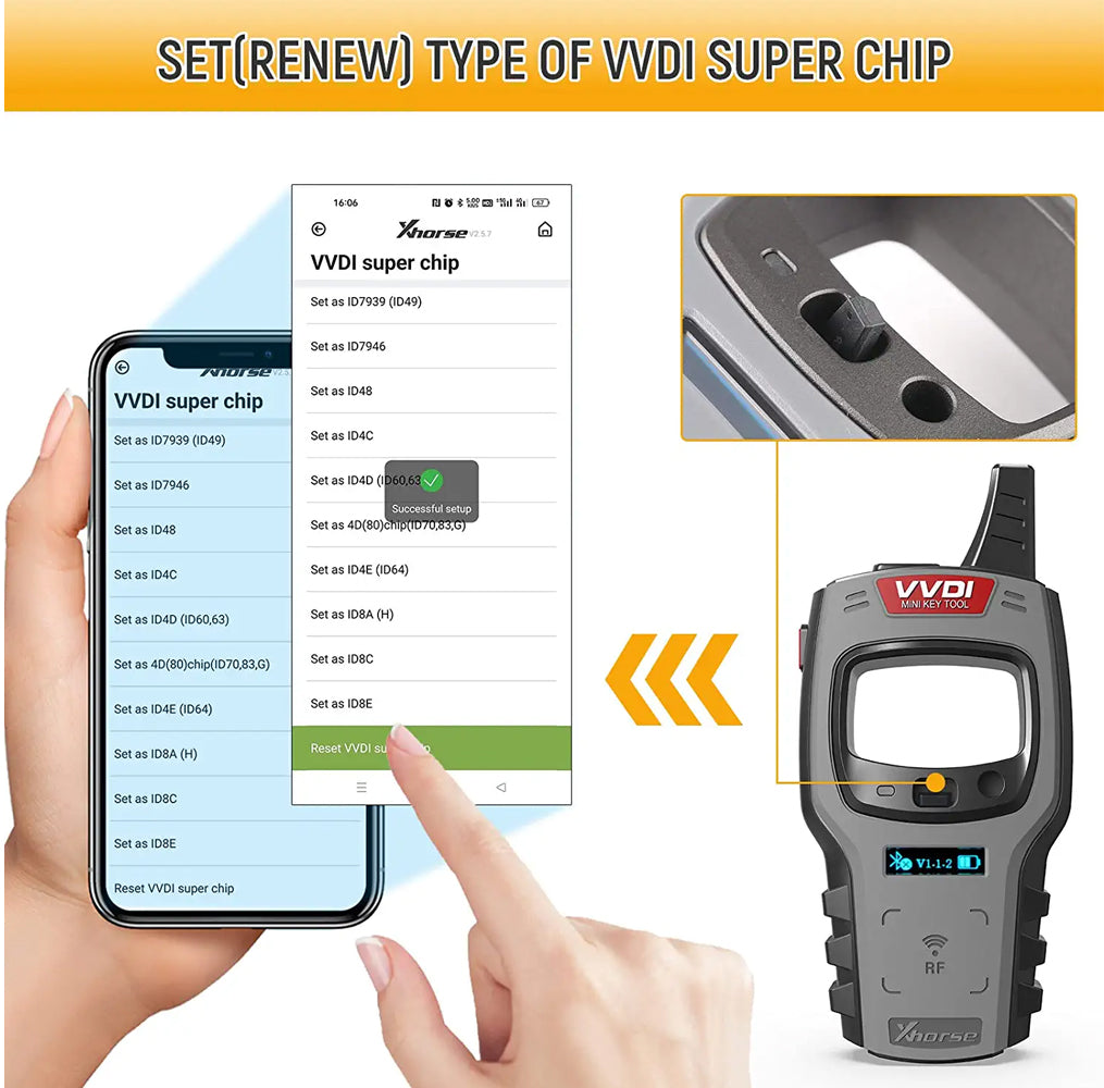 Xhorse Super Chip - XT27A - Universal Programmable Transponder