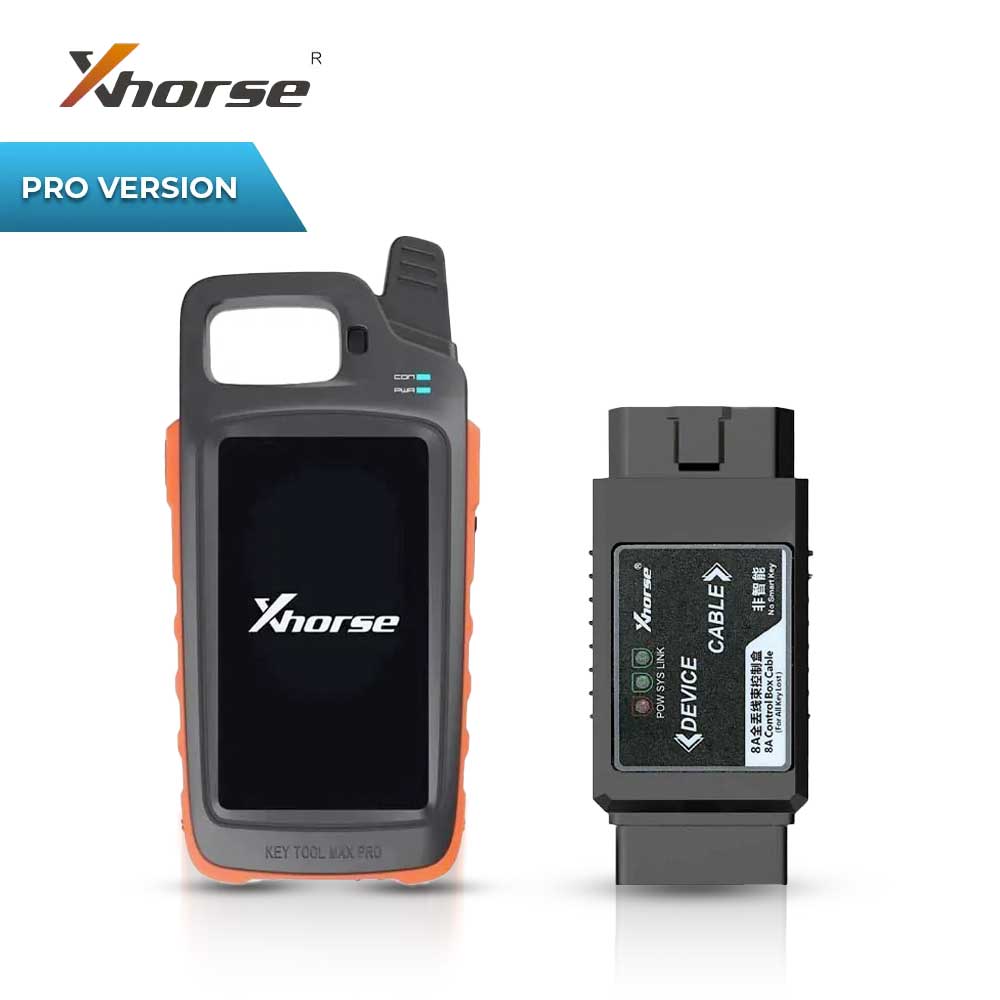 XHORSE VVDI Key Tool MAX PRO with 8A Control Box Cable Key Adapter