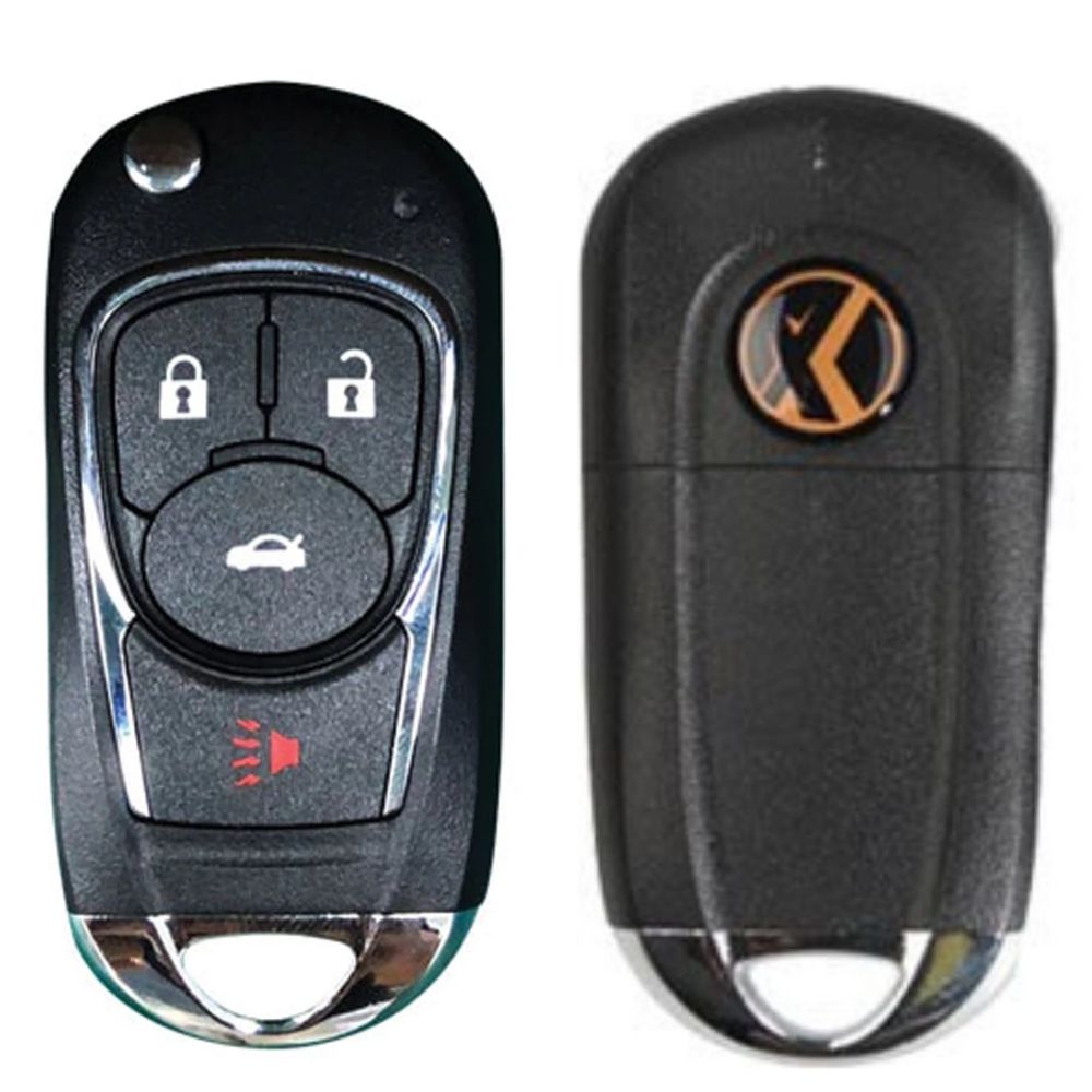 Universal Wired Remote Flip Key with Buick Style 4B for VVDI Key