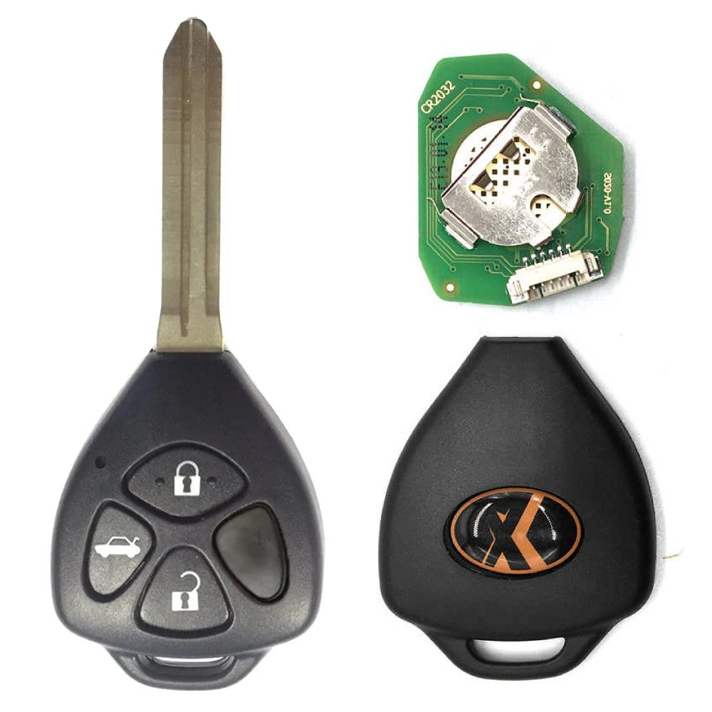 Remote Headed Keys Universal Wired Remote Head Key with Toyota Style 3B for VVDI Key Tool ...