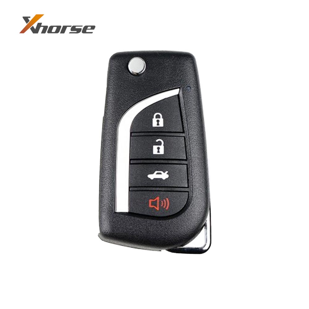Xhorse VVDI XKTO10EN Toyota Style Universal Flip Wired Remote 4